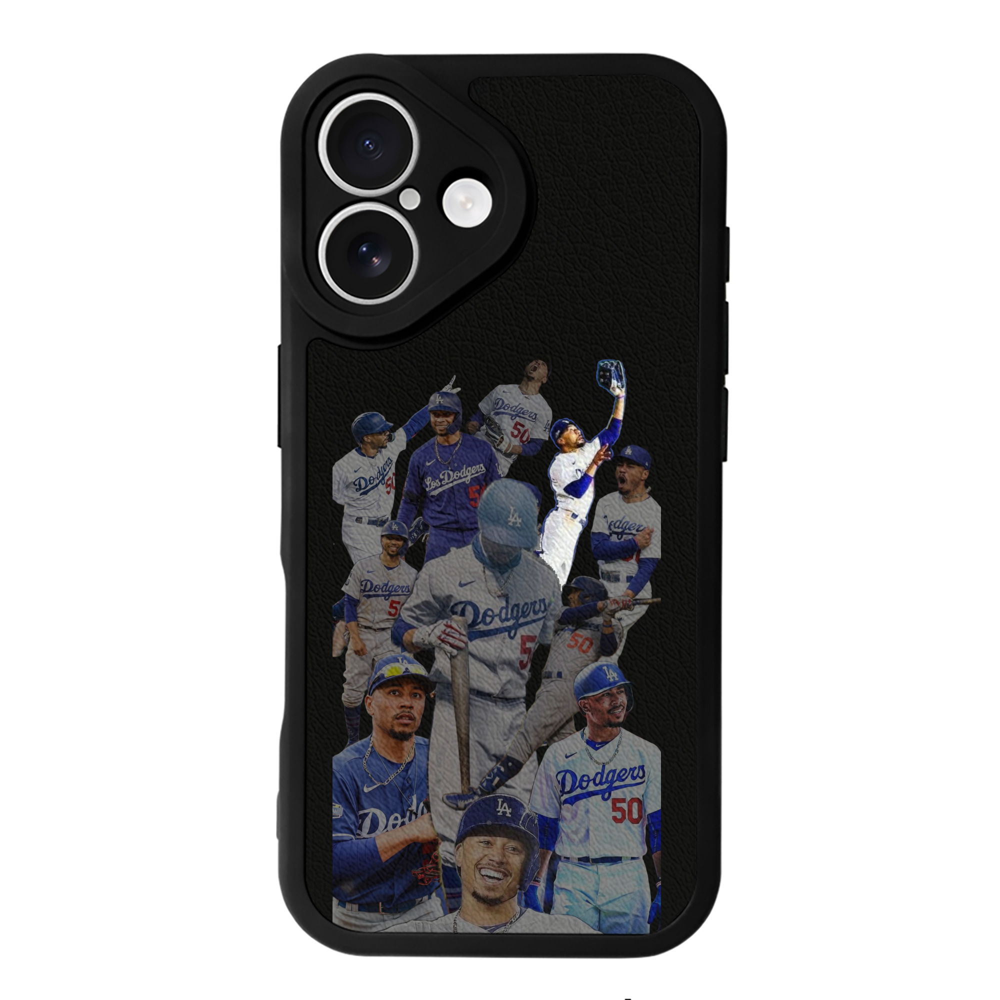  IPhone 16 Silicone Leather Case – UV Print, Lambskin Texture – Perfect Fit, Wireless Charging Compatible, Scratch Resistant, Precise Cutouts – Stylish Protection For IPhone 16